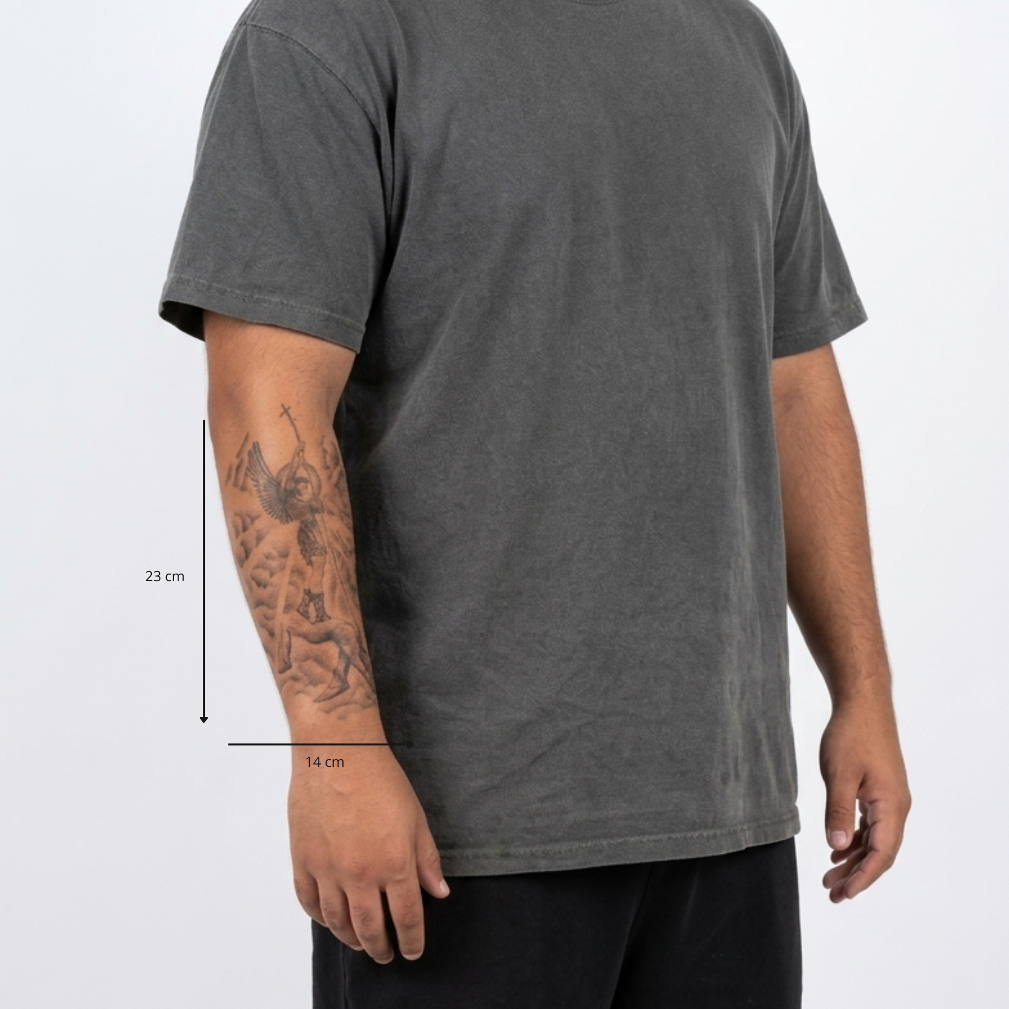 Custom Forearm Tattoo (14x23cm)