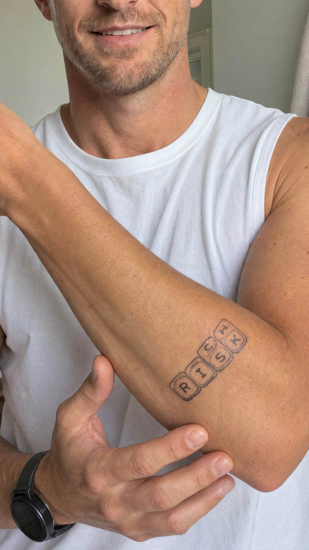 Risk/rich tattoo