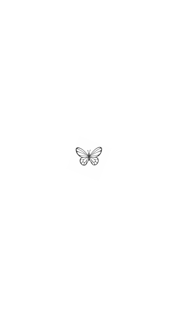Single Butterfly tattoo