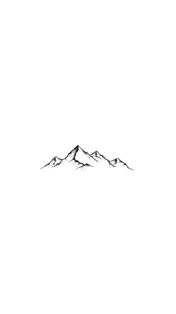 The Minimalist Alpes tattoo