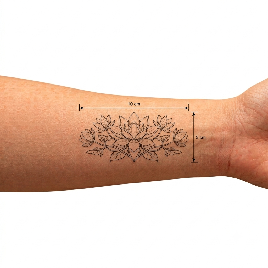 Custom Small Tattoo (5x10cm)