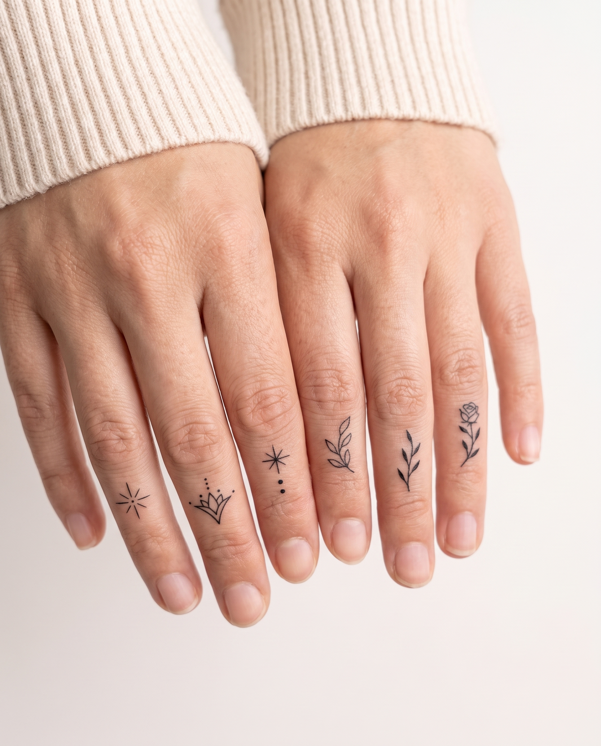 Floral hand pack